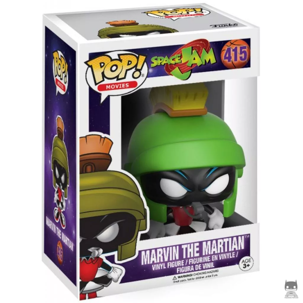 Marvin the Martian Funko Pop! figure in its box