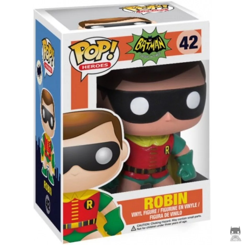 Robin Funko Pop! figure in its box