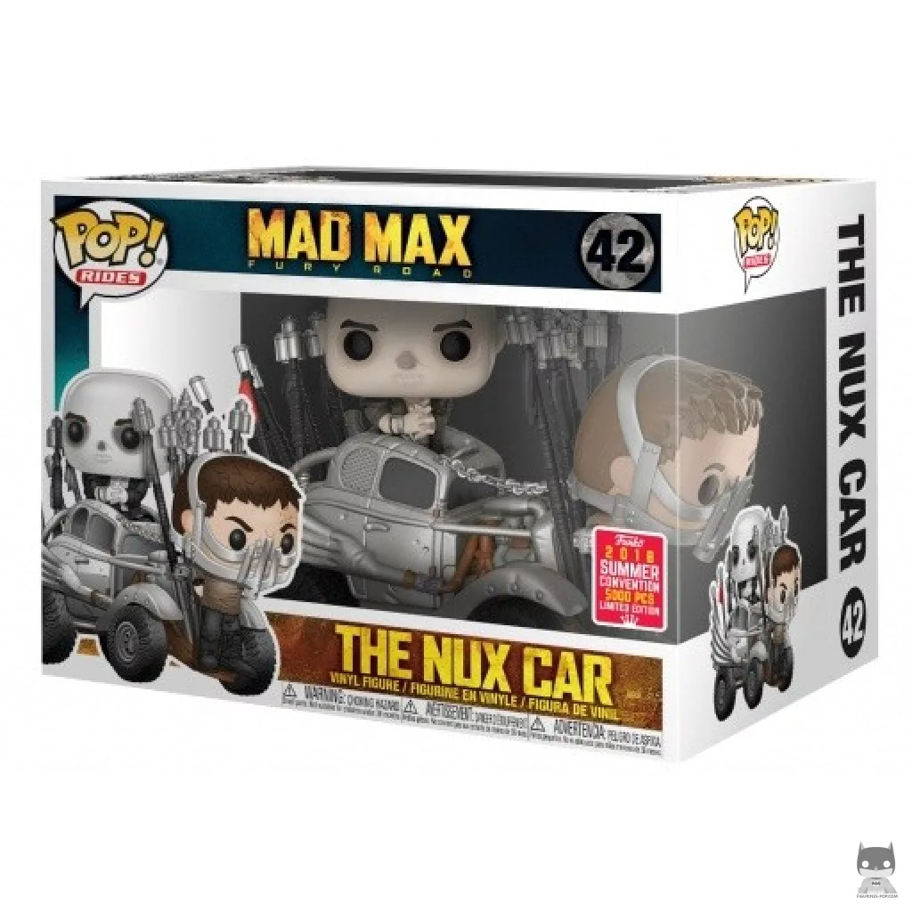 The Nux Car Funko Pop! figure in its box