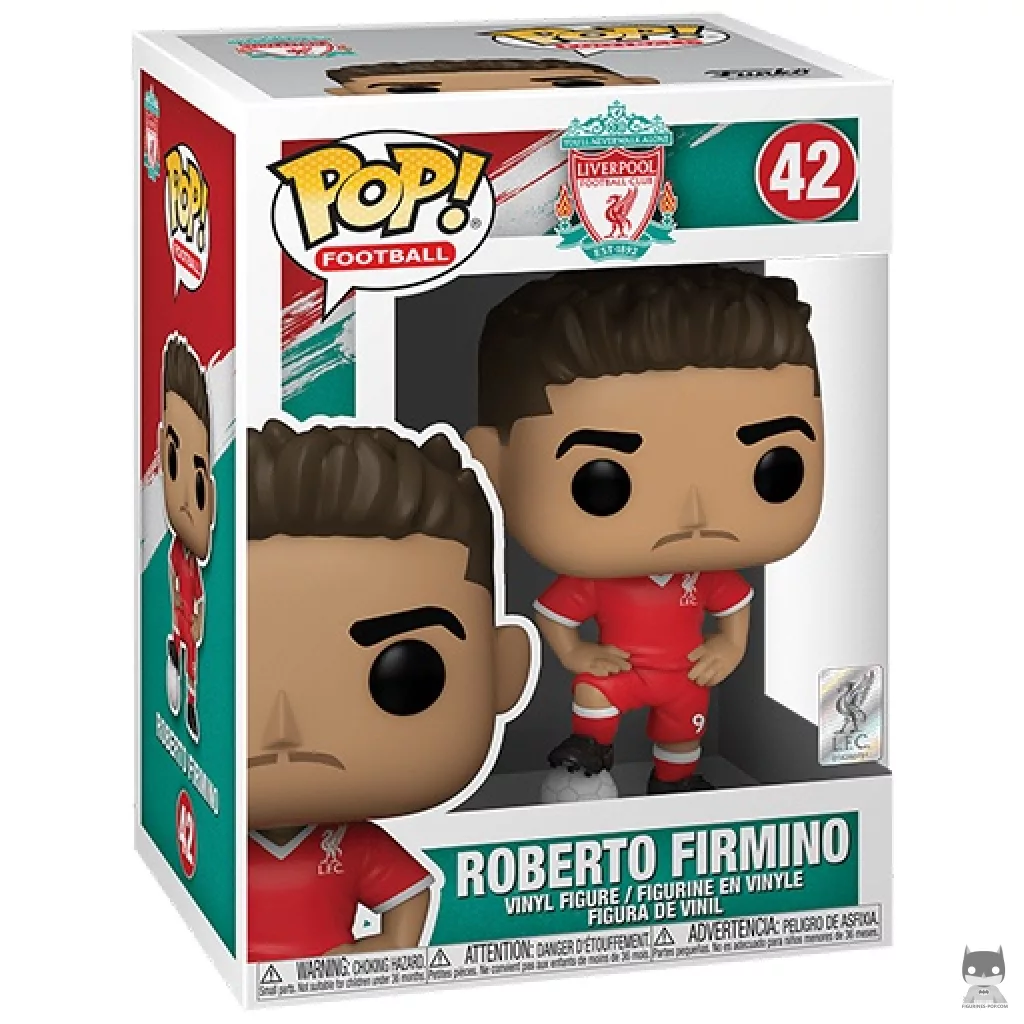 Roberto Firmino (Liverpool) Funko Pop! figure in its box