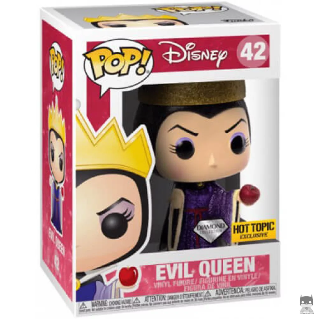 Evil Queen (Diamond Glitter) Funko Pop! figure in its box