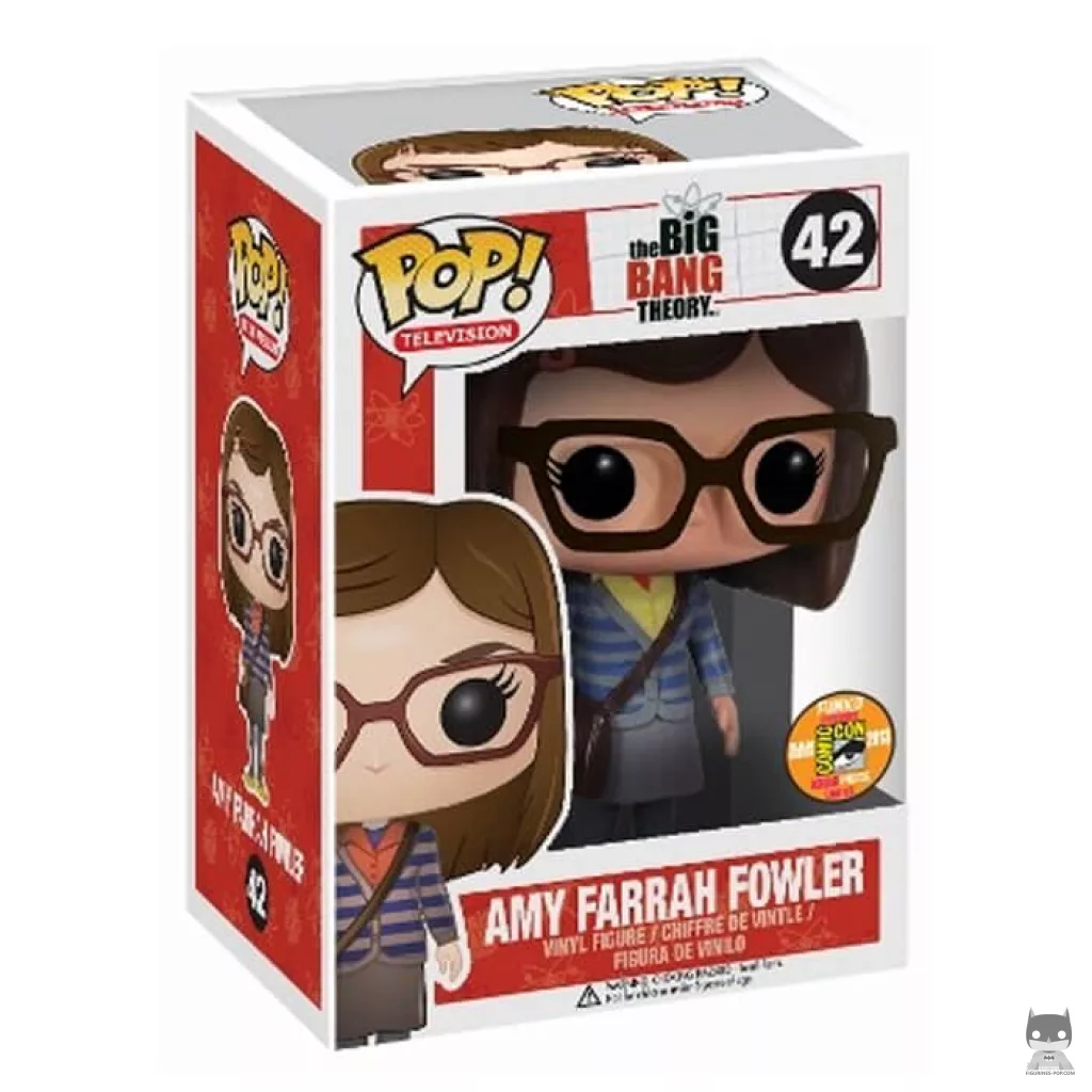Amy Farrah Fowler (Brown Shoes) Funko Pop! figure in its box