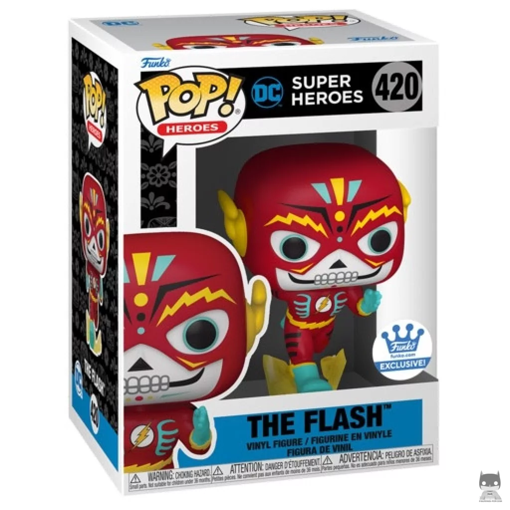 The Flash (Dia de los DC) Funko Pop! figure in its box