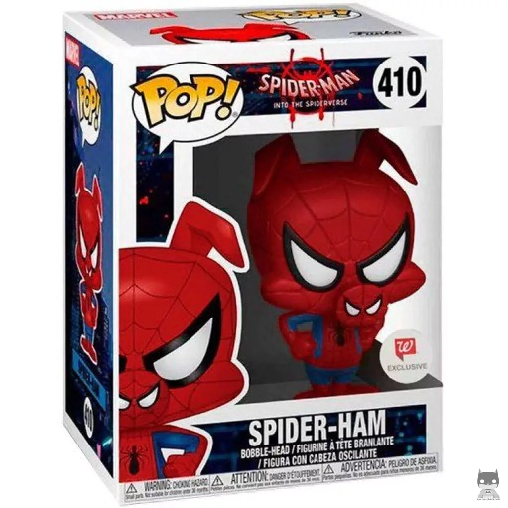 Spider-Ham Funko Pop! figure in its box