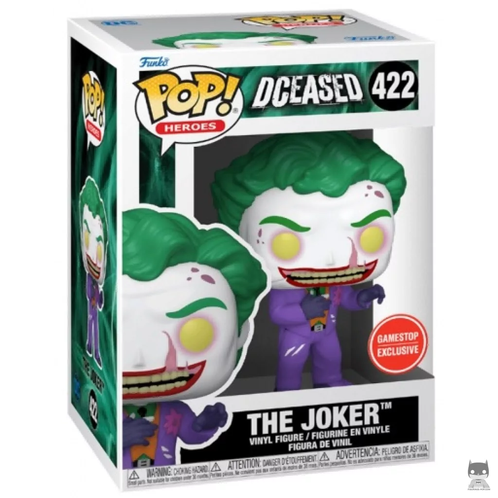 The Joker (Bloody) Funko Pop! figure in its box