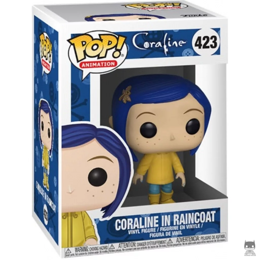 Coraline in Raincoat (Chase) Funko Pop! figure in its box