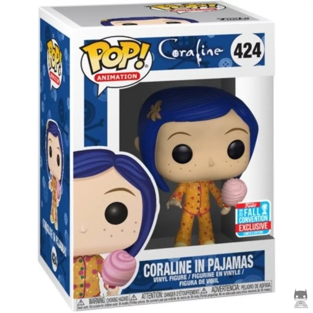 Coraline in Pajamas Funko Pop! figure in its box