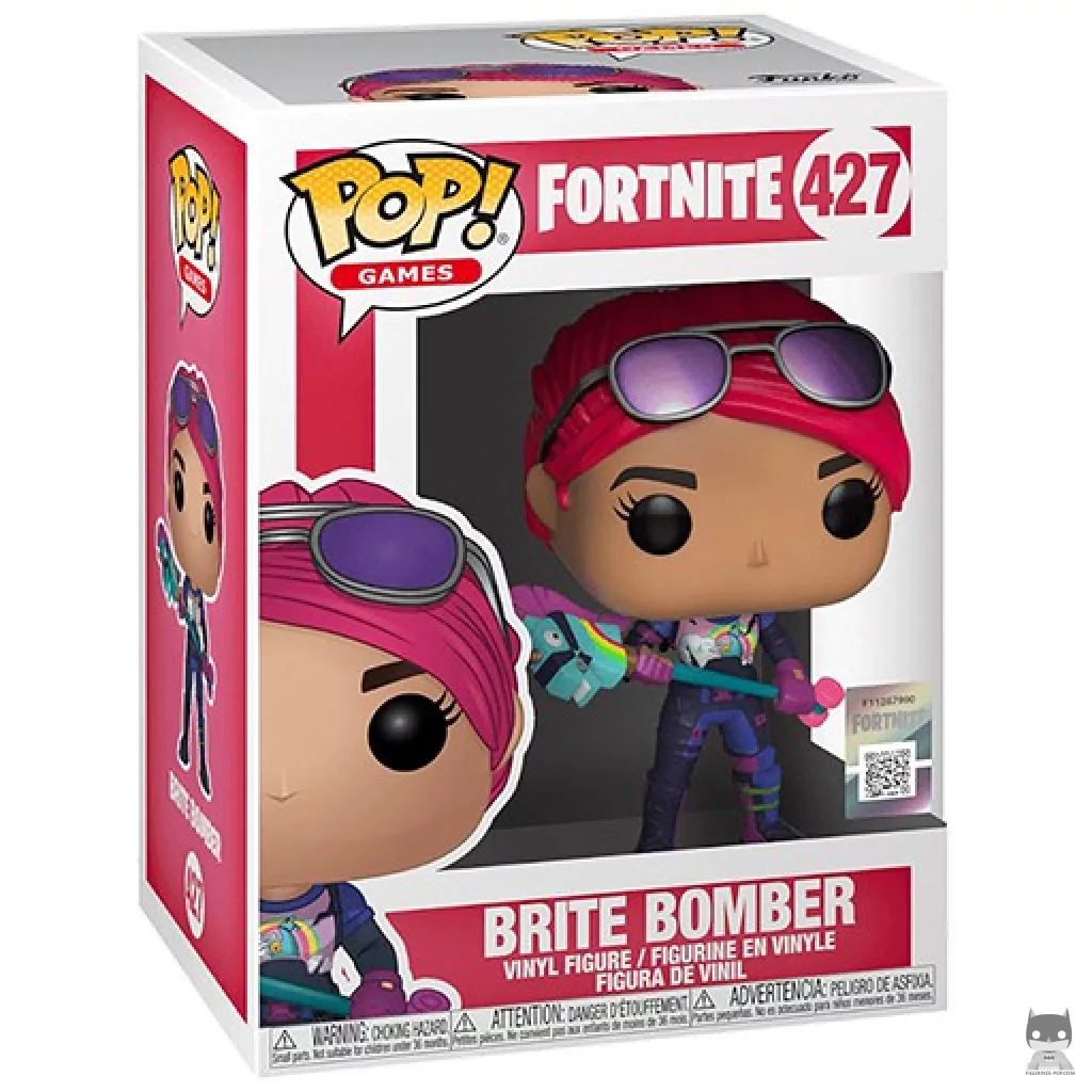 Brite Bomber Funko Pop! figure in its box