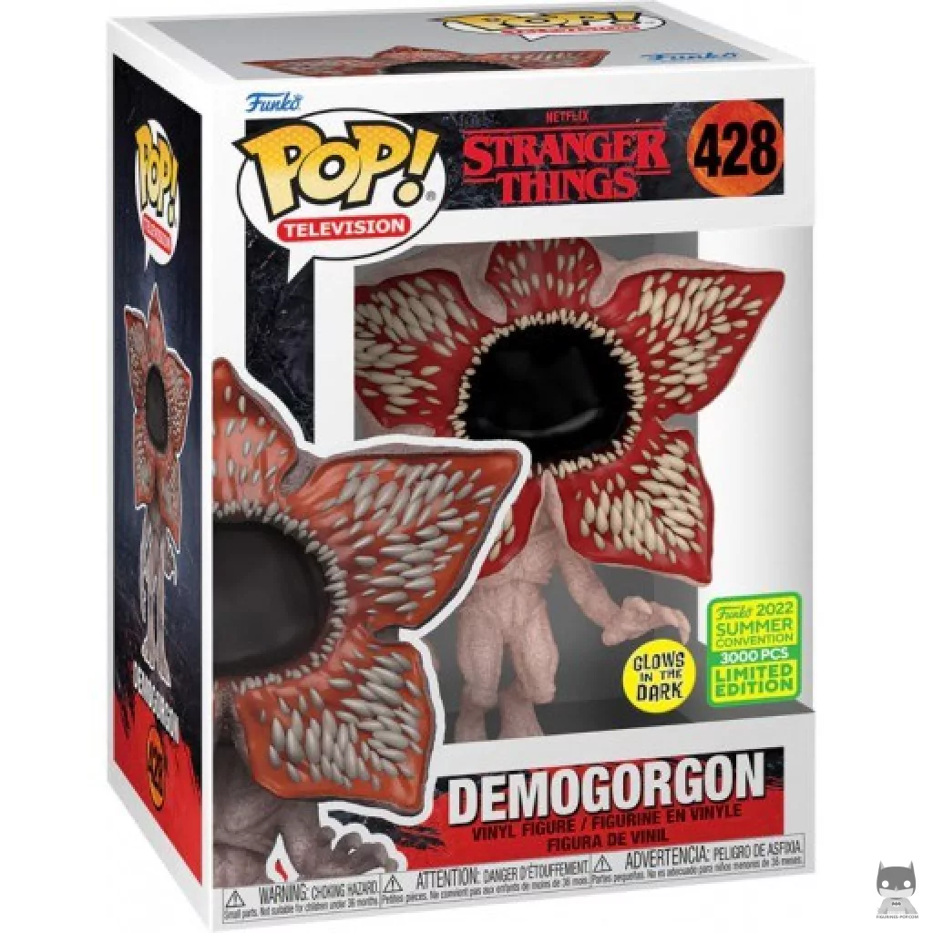 Demogorgon (Glow in the Dark) Funko Pop! figure in its box