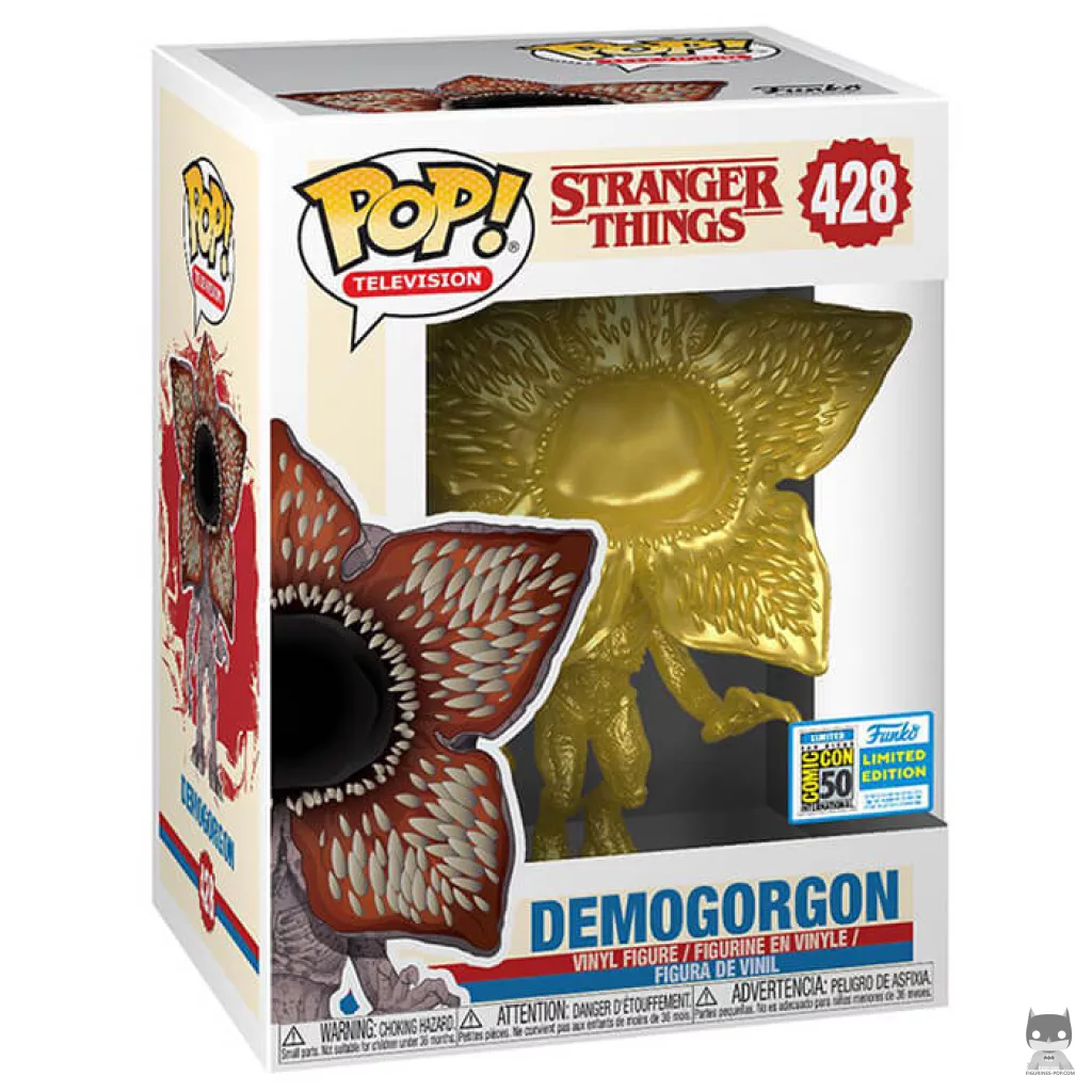 Demogorgon (Gold) Funko Pop! figure in its box