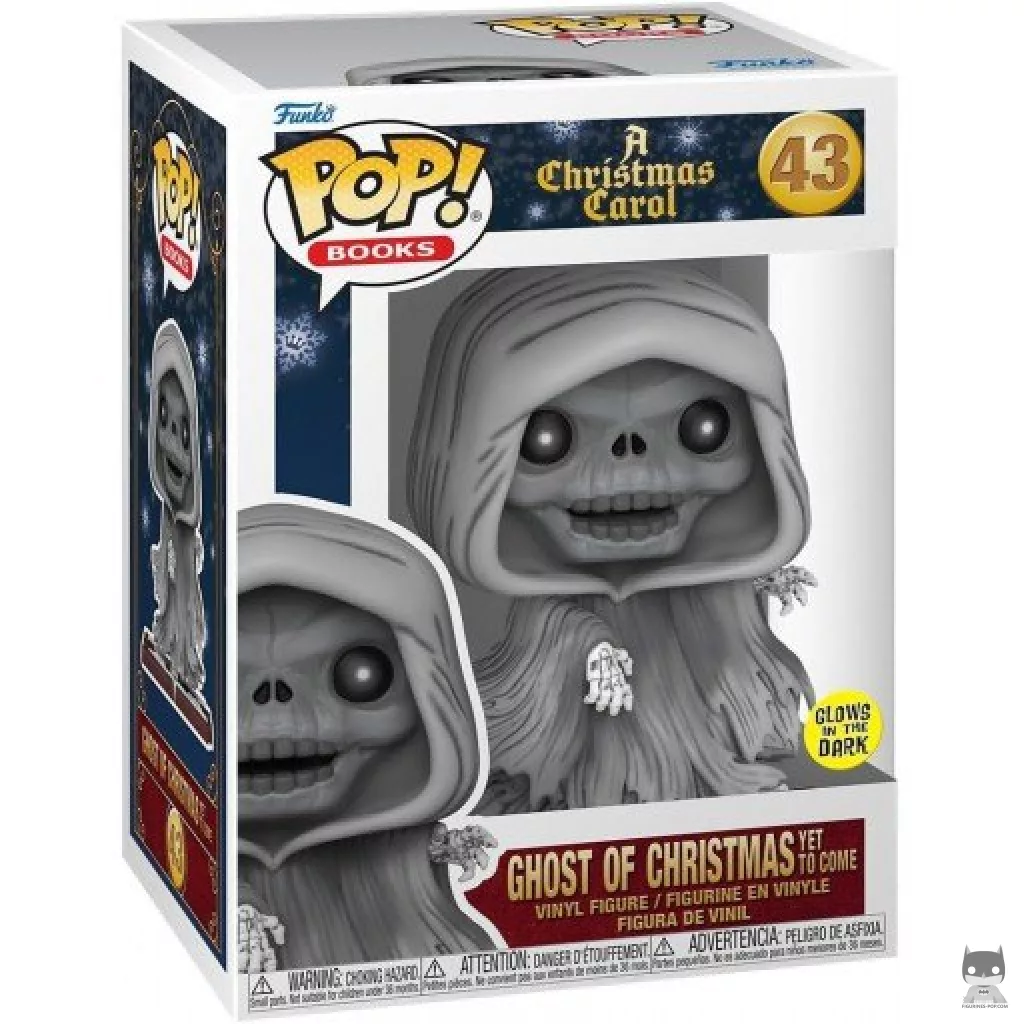 Ghost Of Christmas Yet to Come (Glow in the Dark) Funko Pop! figure in its box