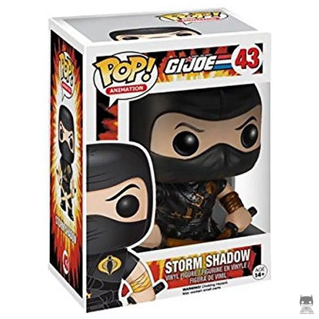 Storm Shadow (Black) Funko Pop! figure in its box