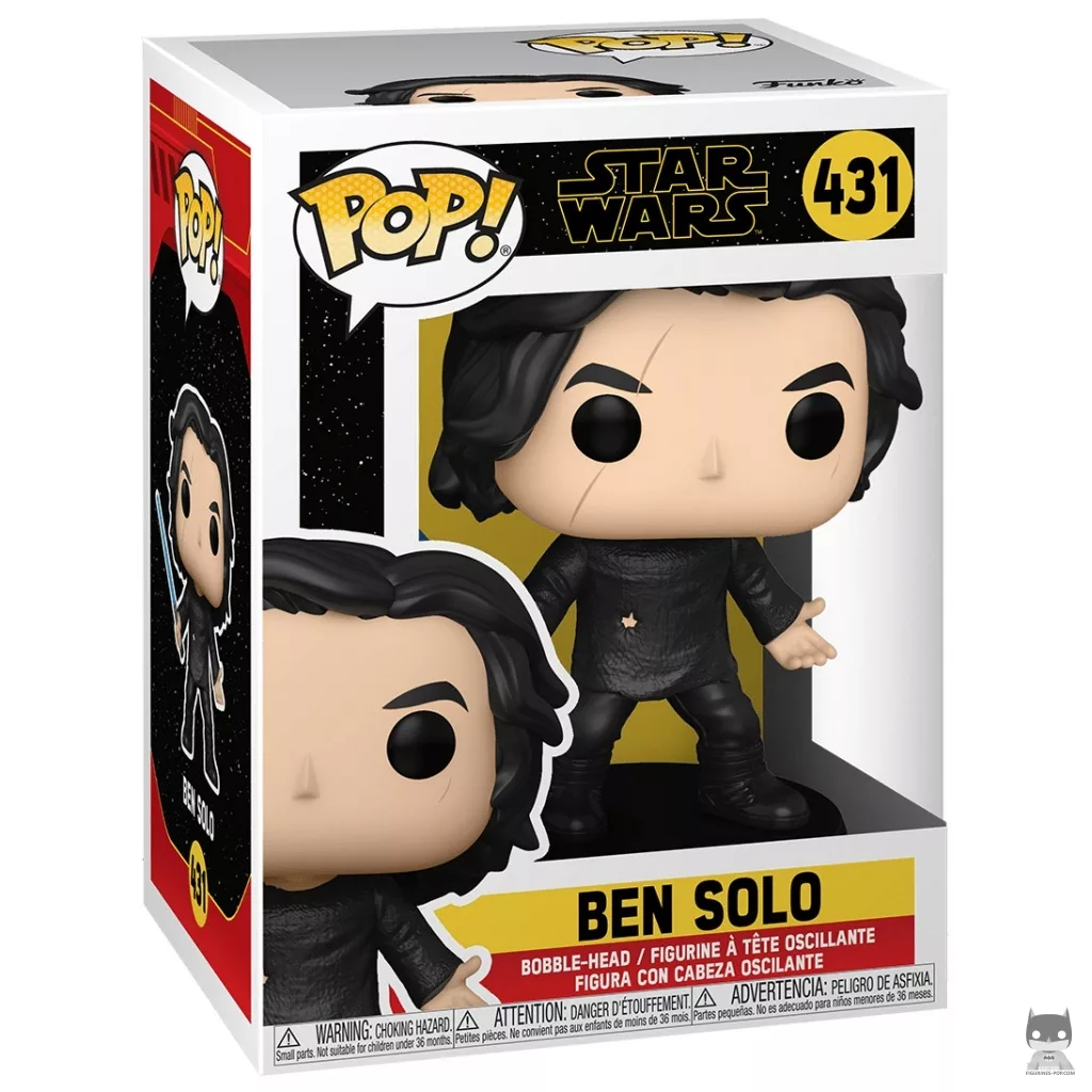Ben Solo Funko Pop! figure in its box