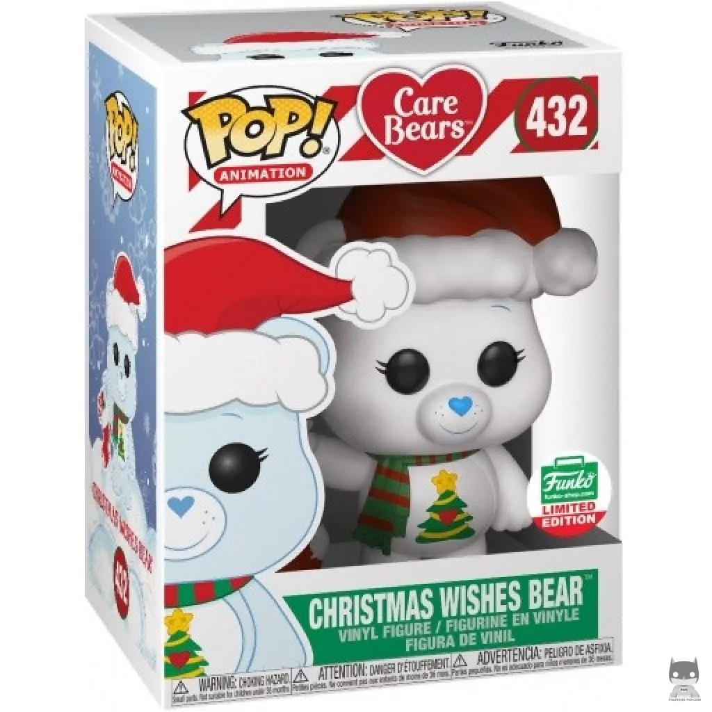 Christmas Wishes Bear Funko Pop! figure in its box
