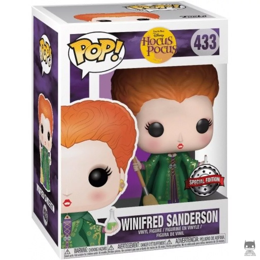 Winifred Sanderson Funko Pop! figure in its box