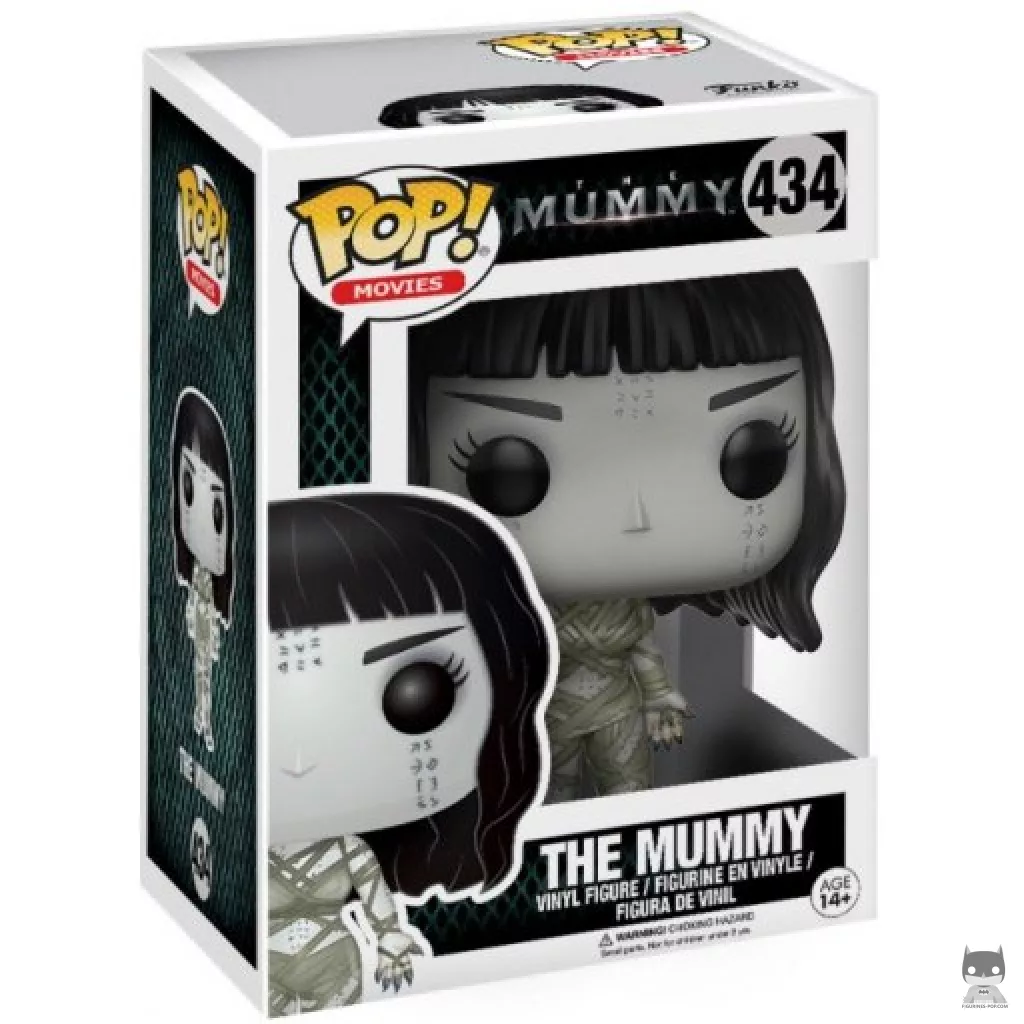 The Mummy Funko Pop! figure in its box