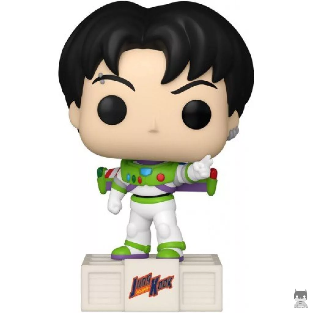 Jung Kook as Buzz Funko Pop! figure (BTS)