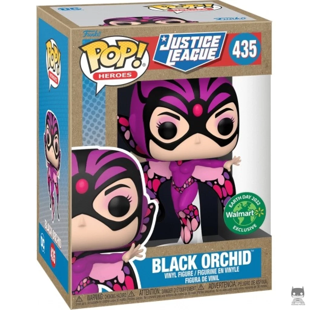 Black Orchid Funko Pop! figure in its box