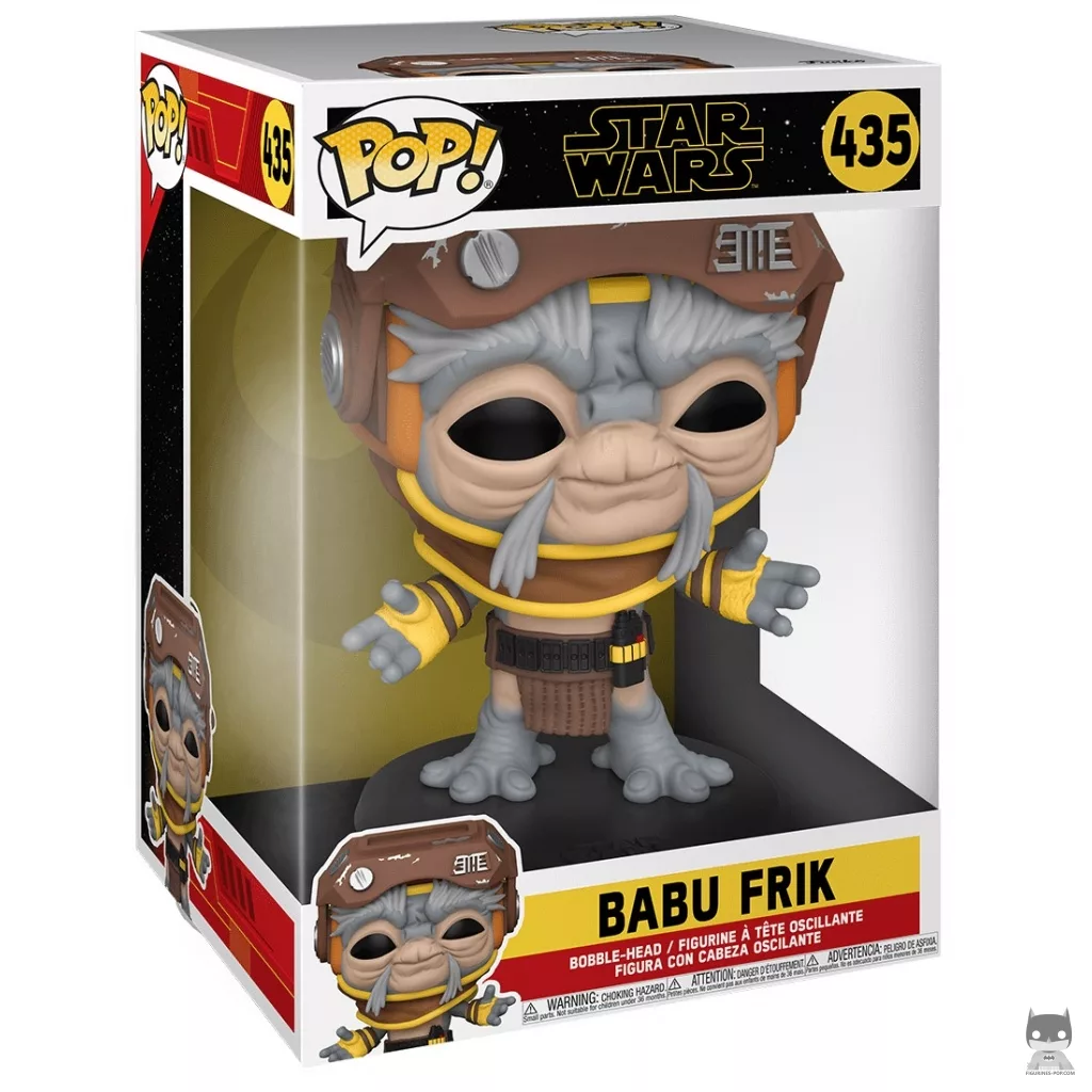 Babu Frik (Supersized) Funko Pop! figure in its box