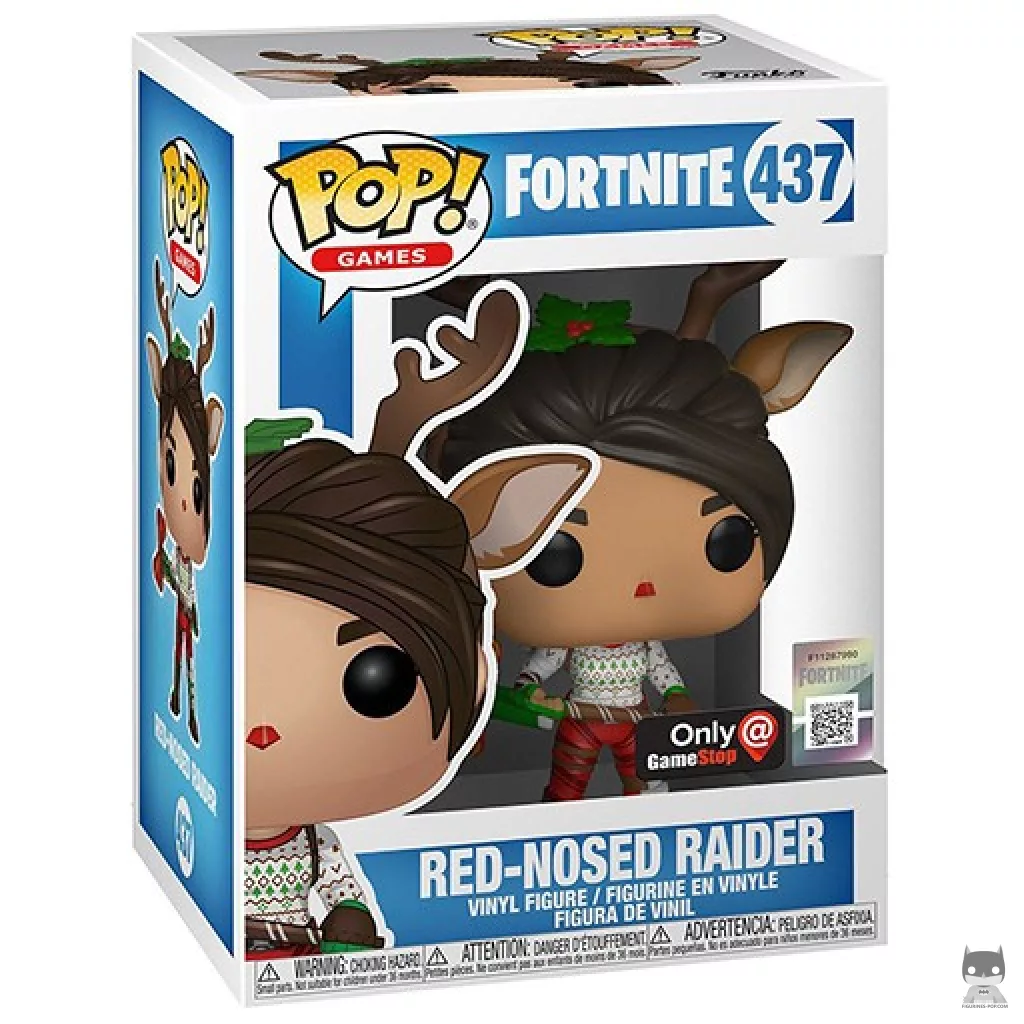 Red-Nosed Raider Funko Pop! figure in its box