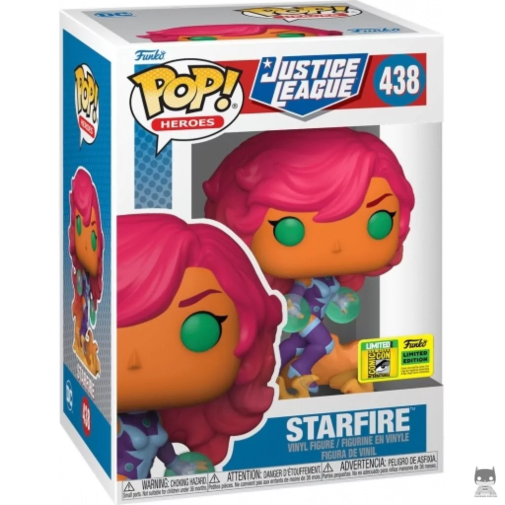 Starfire Funko Pop! figure in its box
