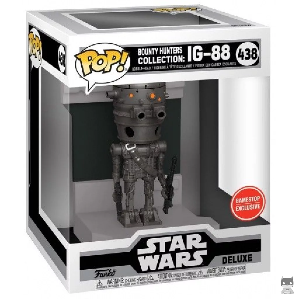 IG-88 (Metallic) Funko Pop! figure in its box