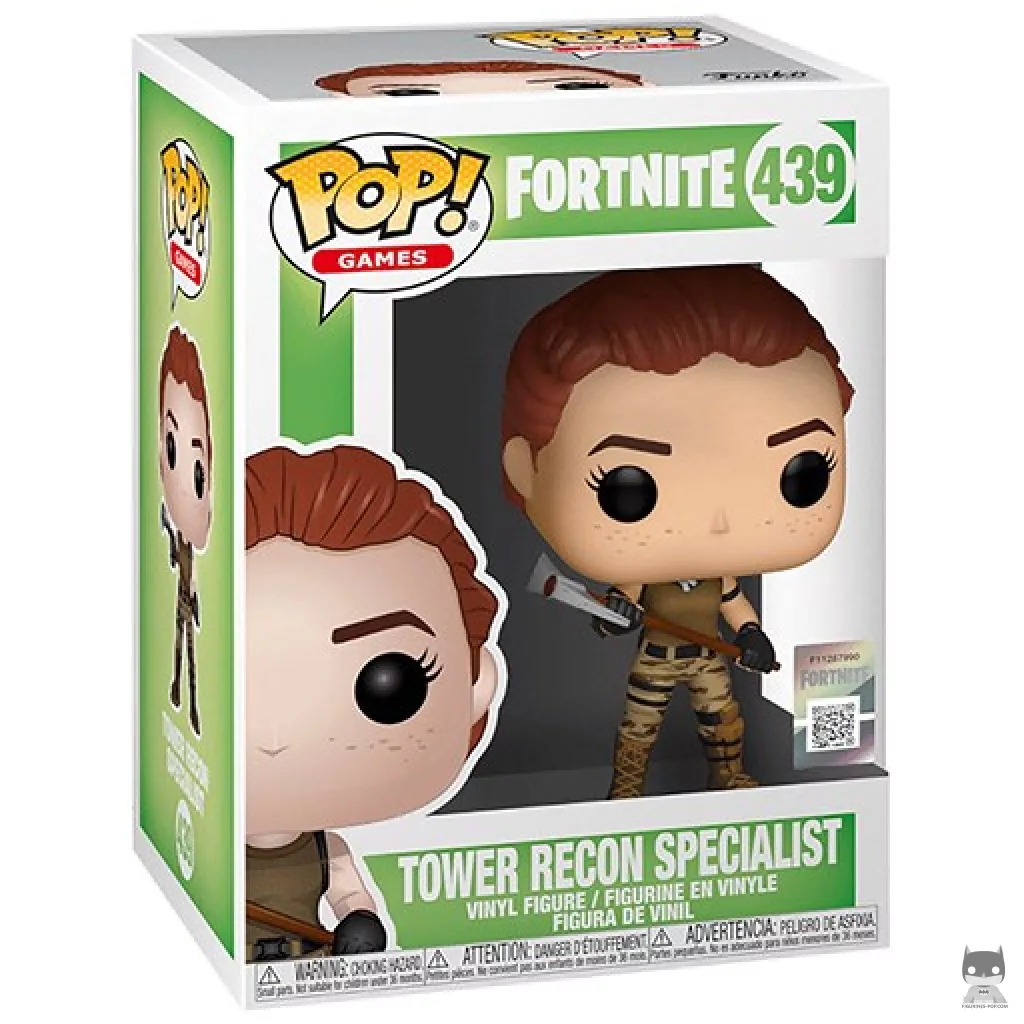 Tower Recon Specialist Funko Pop! figure in its box