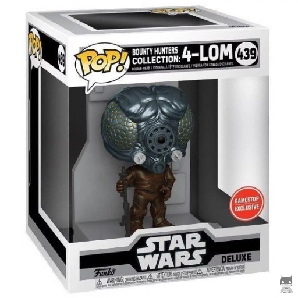 4-Lom Funko Pop! figure in its box