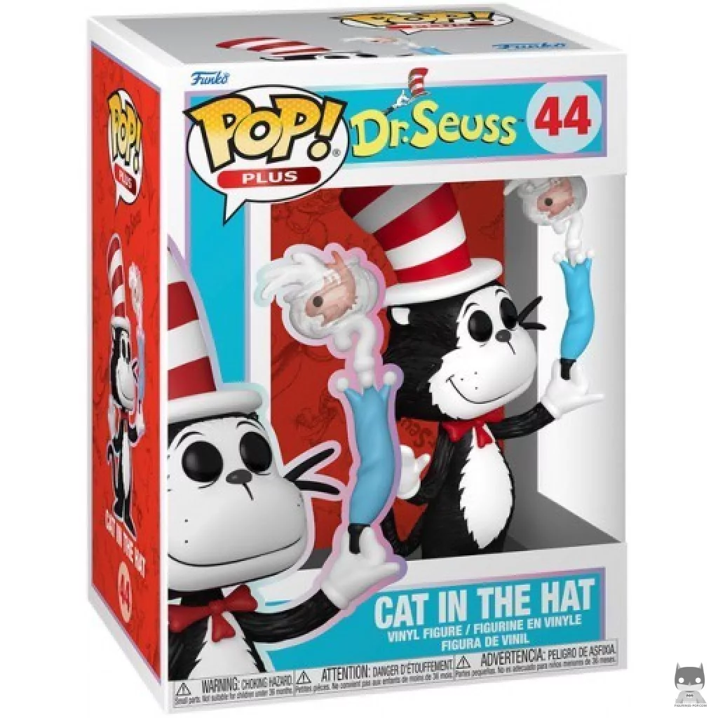 Cat in the Hat Funko Pop! figure in its box
