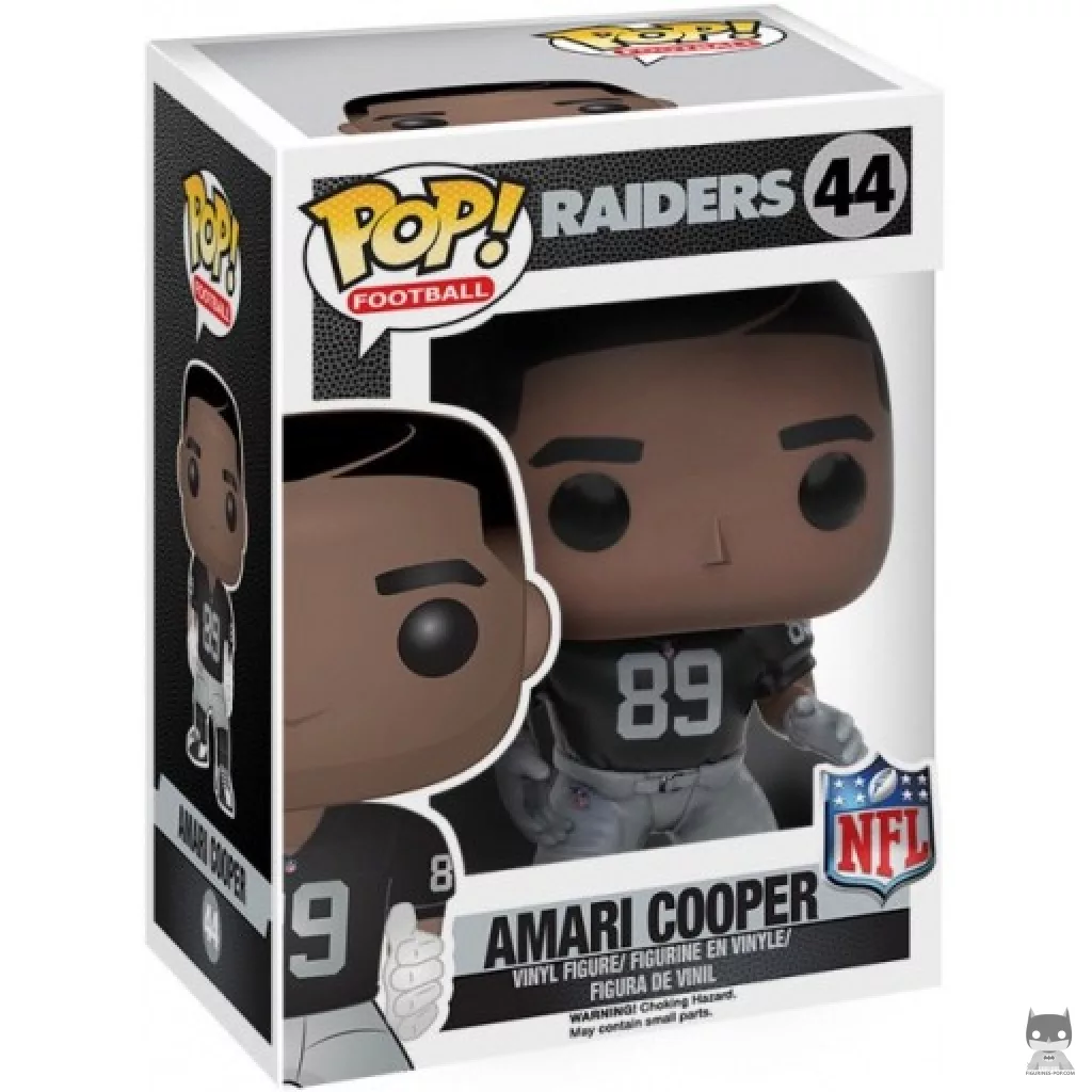 Amari Cooper Funko Pop! figure in its box