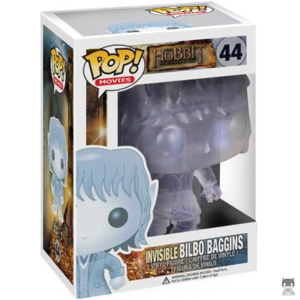 Bilbo Baggins (Translucent) Funko Pop! figure in its box