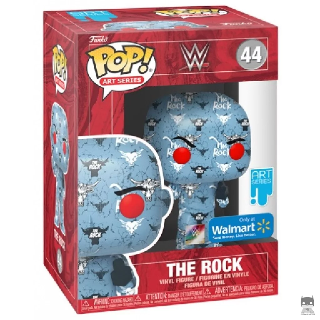 The Rock Funko Pop! figure in its box