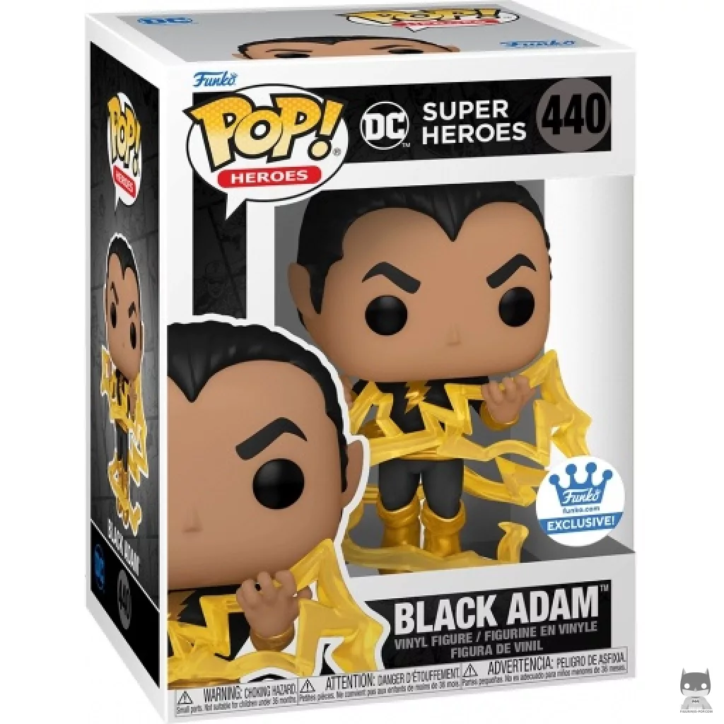 Black Adam Funko Pop! figure in its box
