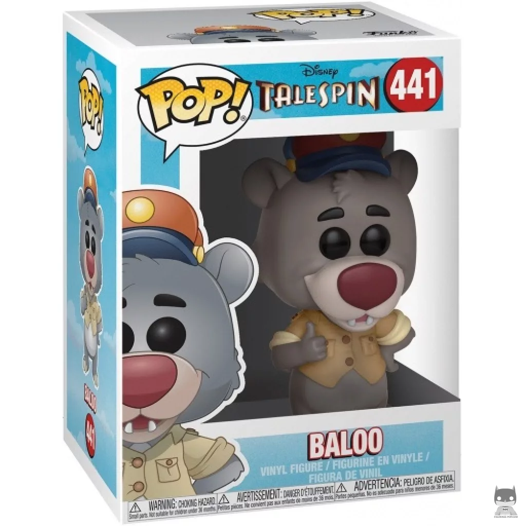 Baloo Bear Funko Pop! figure in its box