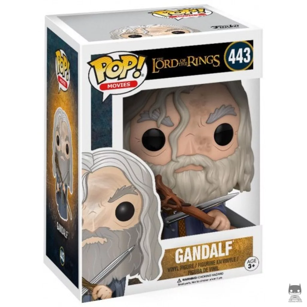 Gandalf Funko Pop! figure in its box
