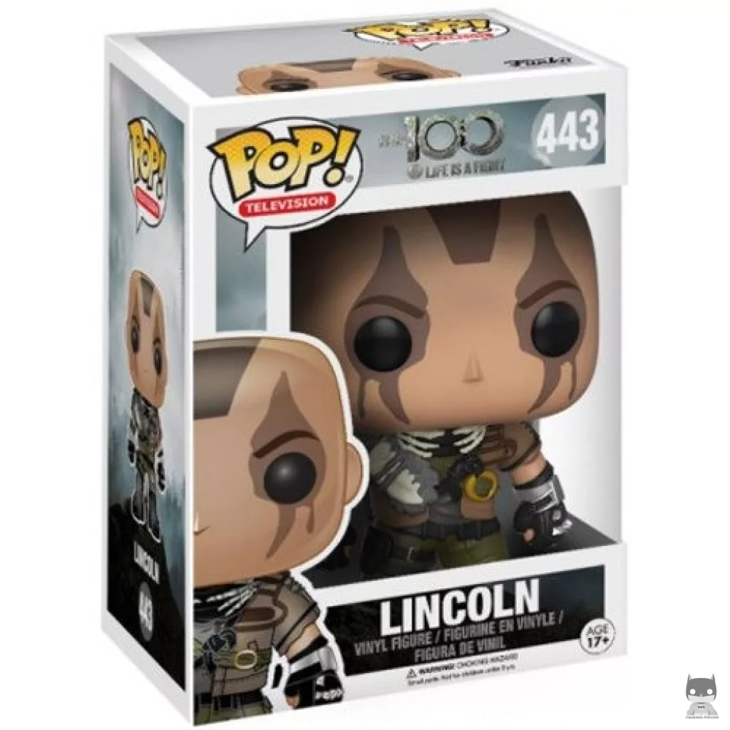 Lincoln Funko Pop! figure in its box