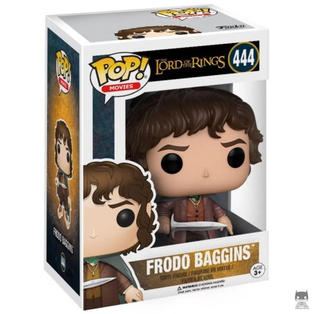 Frodo Baggins Funko Pop! figure in its box