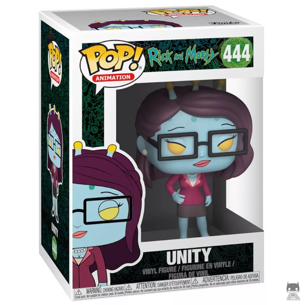 Unity Funko Pop! figure in its box