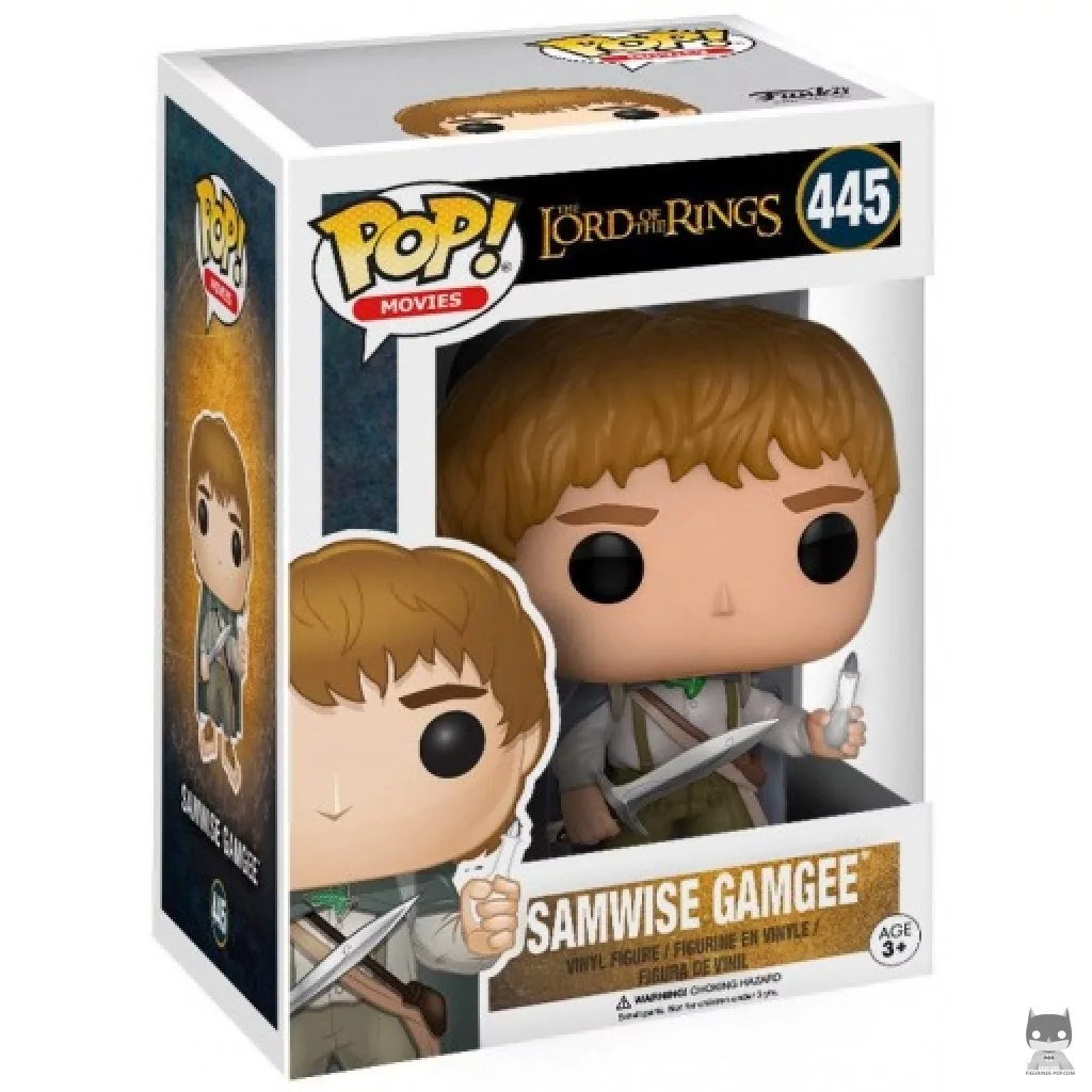 Samwise Gamgee Funko Pop! figure in its box