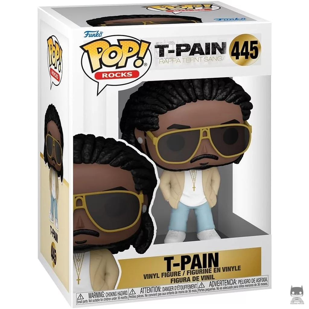 T-Pain Funko Pop! figure in its box