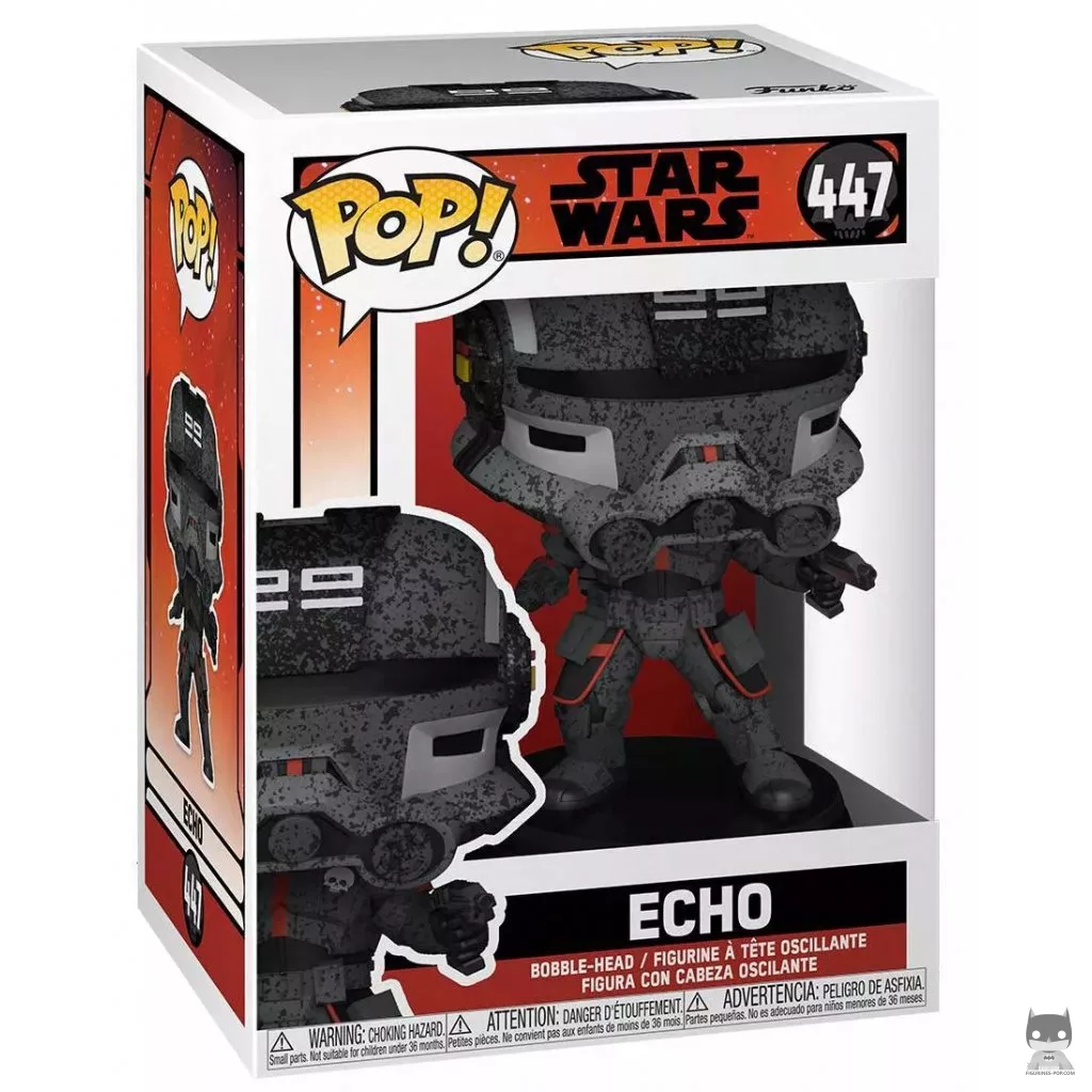 Echo Funko Pop! figure in its box