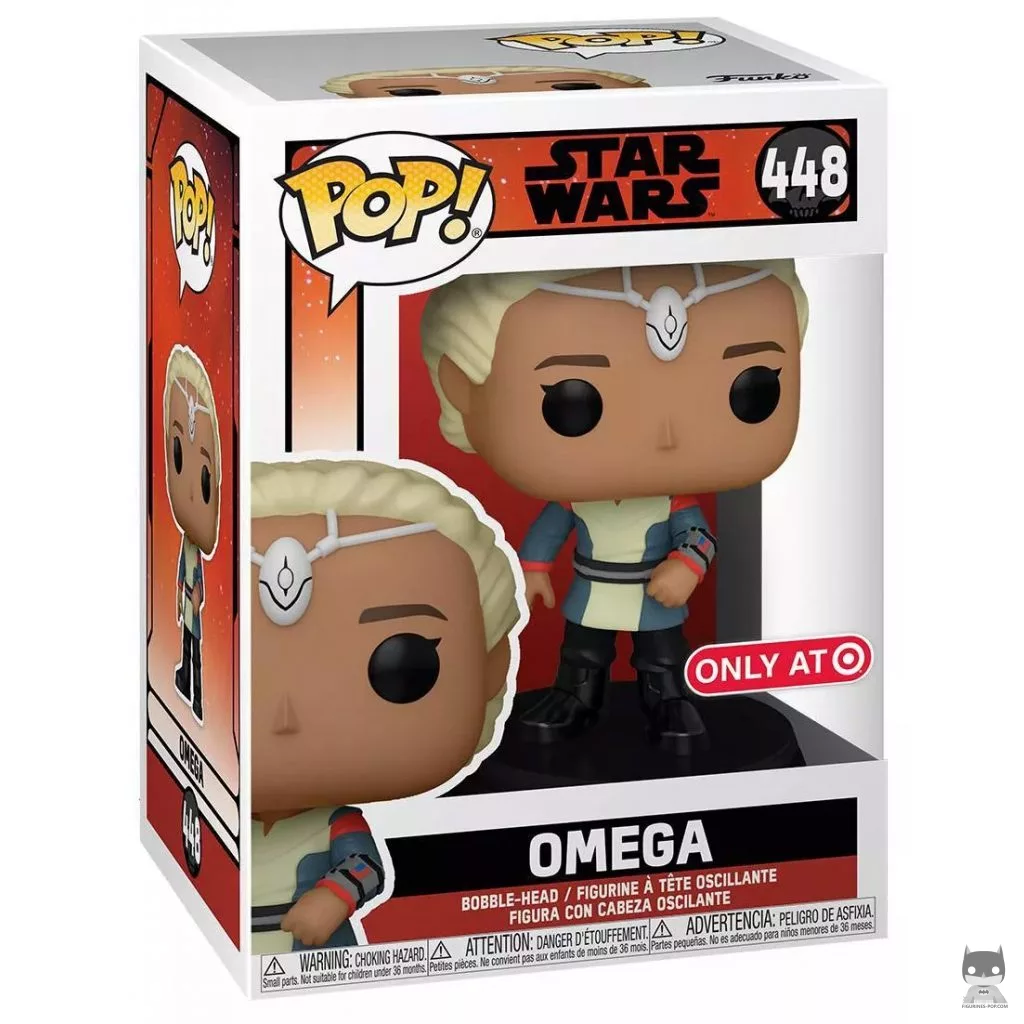Omega Funko Pop! figure in its box