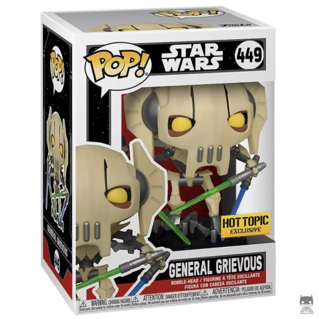 General Grievous Funko Pop! figure in its box