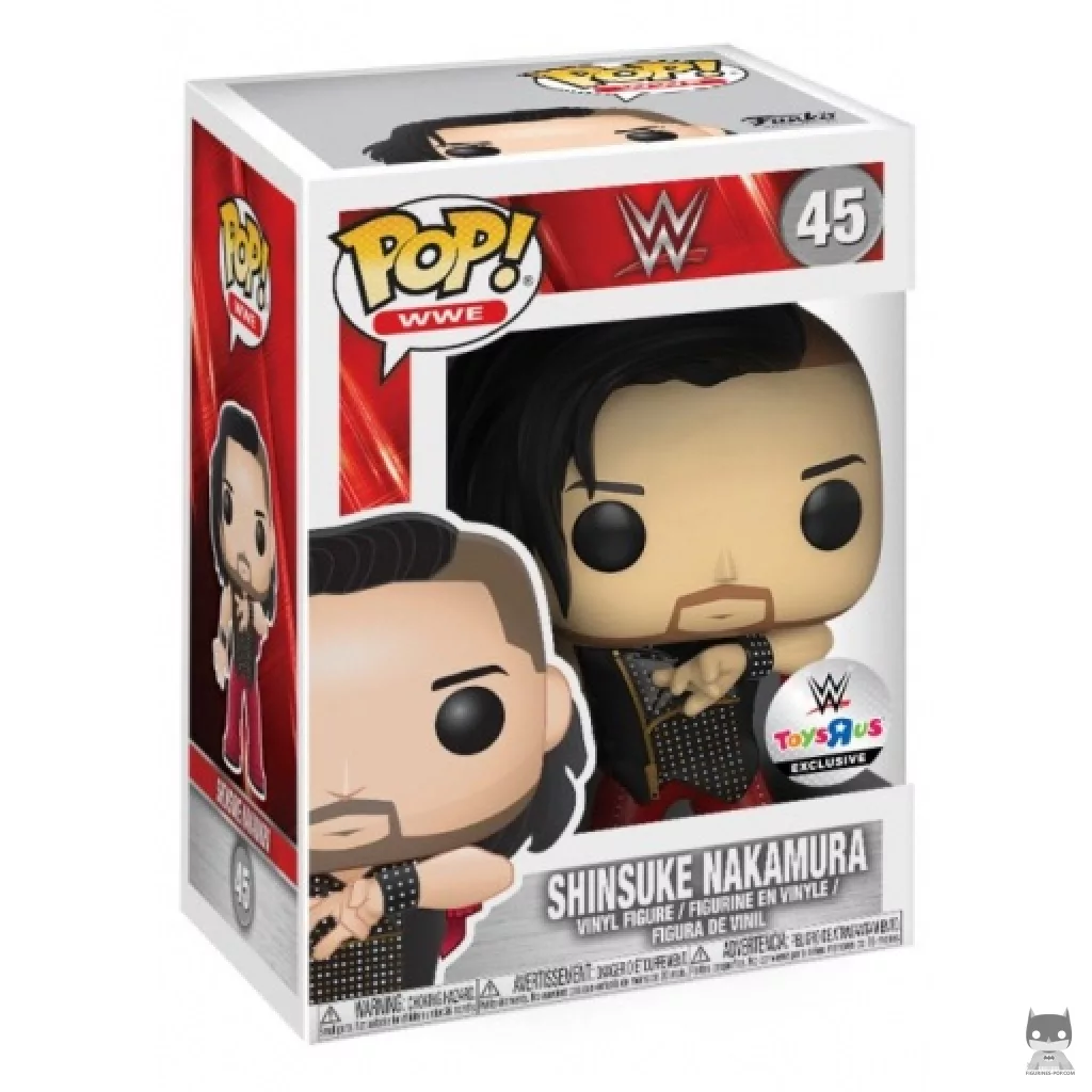 Shinsuke Nakamura Funko Pop! figure in its box