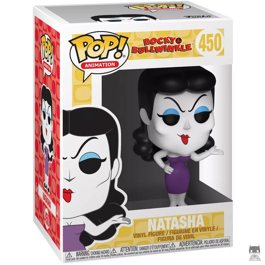 Natasha Fatale Funko Pop! figure in its box