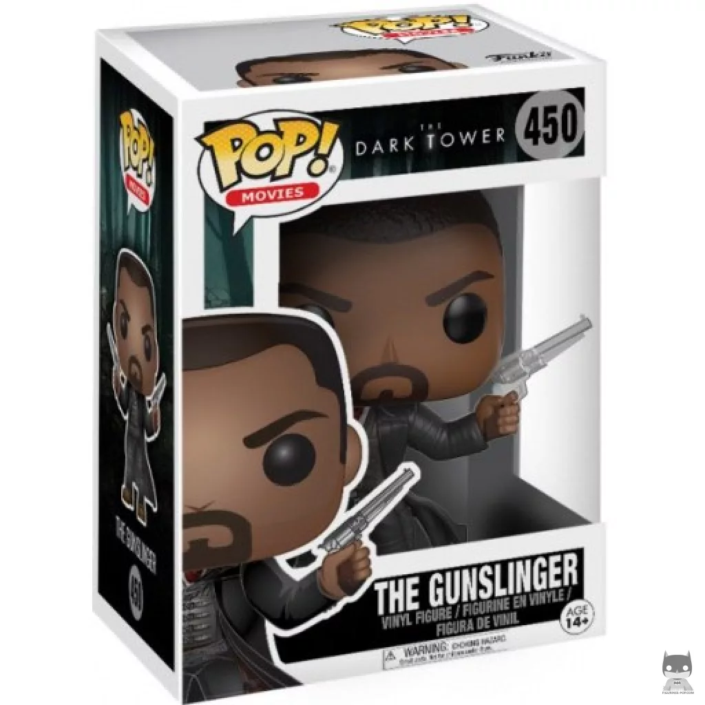 The Gunslinger Funko Pop! figure in its box
