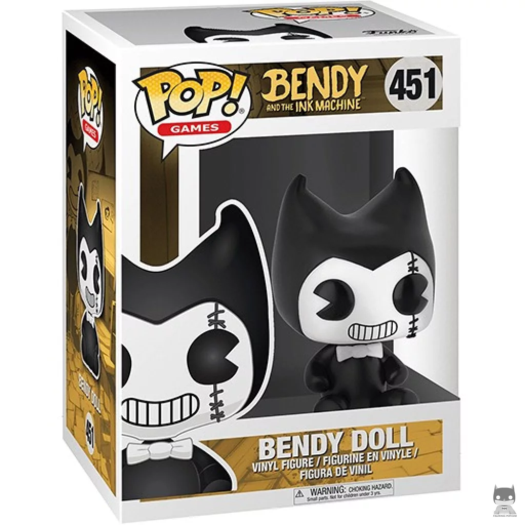 Bendy Funko Pop! figure in its box