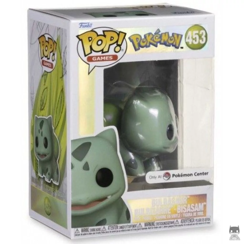 Bulbasaur (Pearlescent) Funko Pop! figure in its box