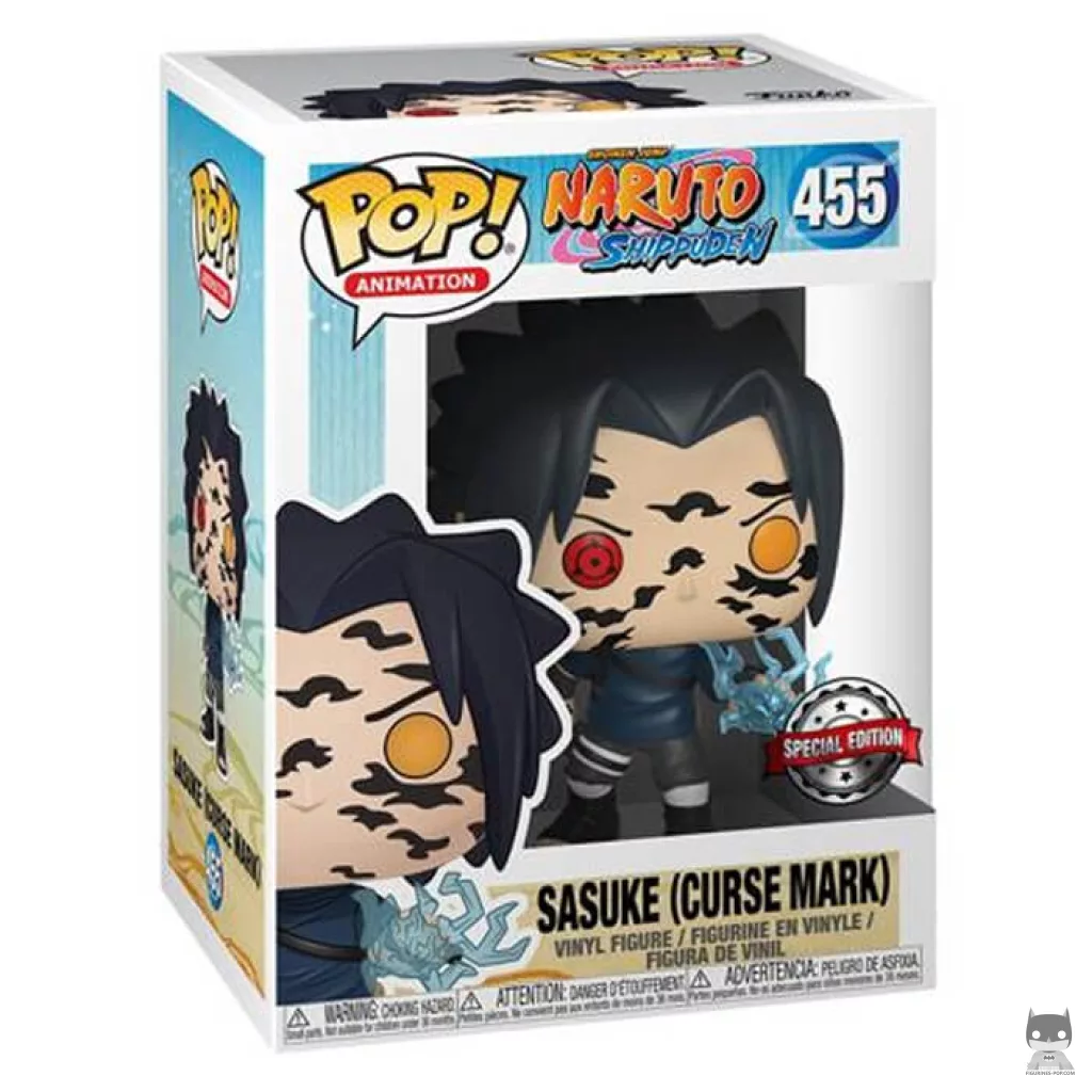 Sasuke (Curse Mark) Funko Pop! figure in its box
