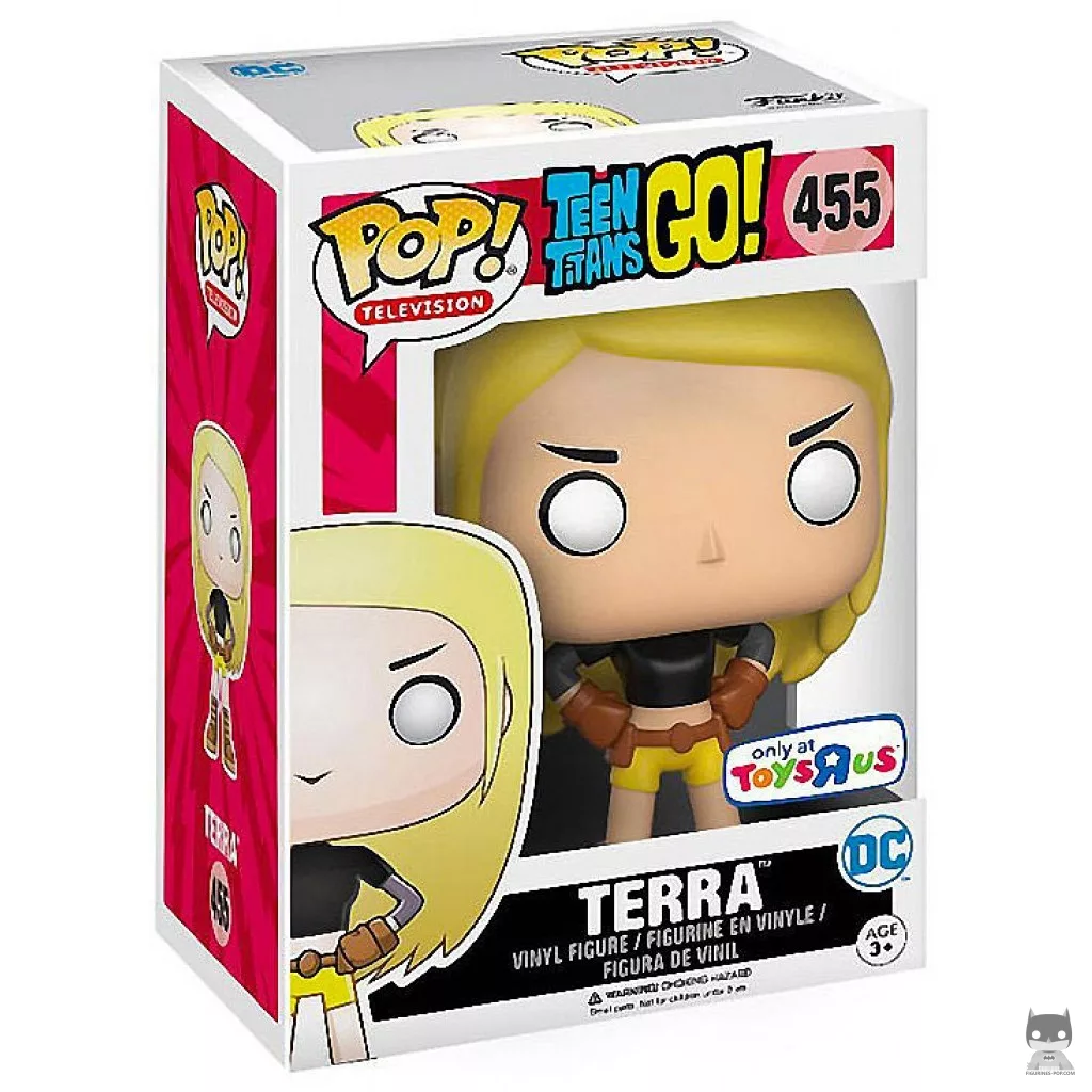 Terra Funko Pop! figure in its box